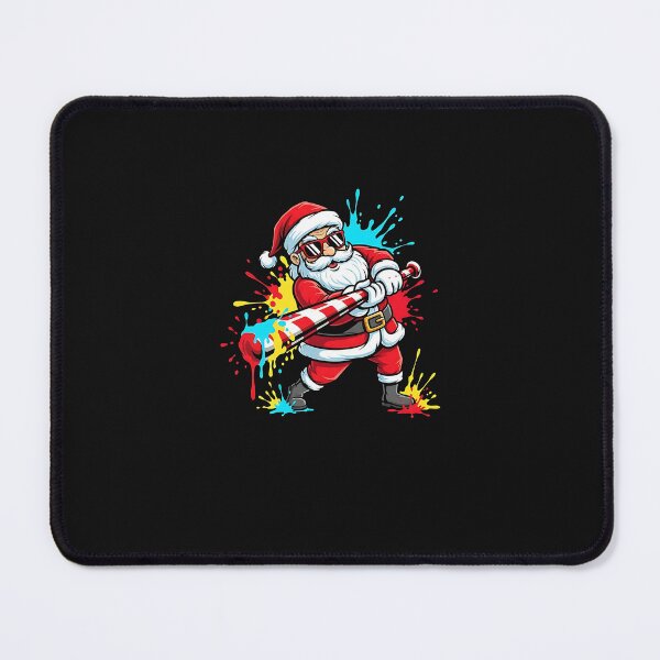 Item preview, Santa Playing Baseball Men Boys Christmas Baseball Player designed and sold by facegm.