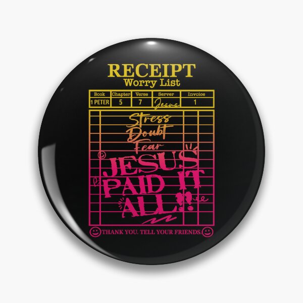Item preview, Jesus Paid It All designed and sold by RoderickStout.