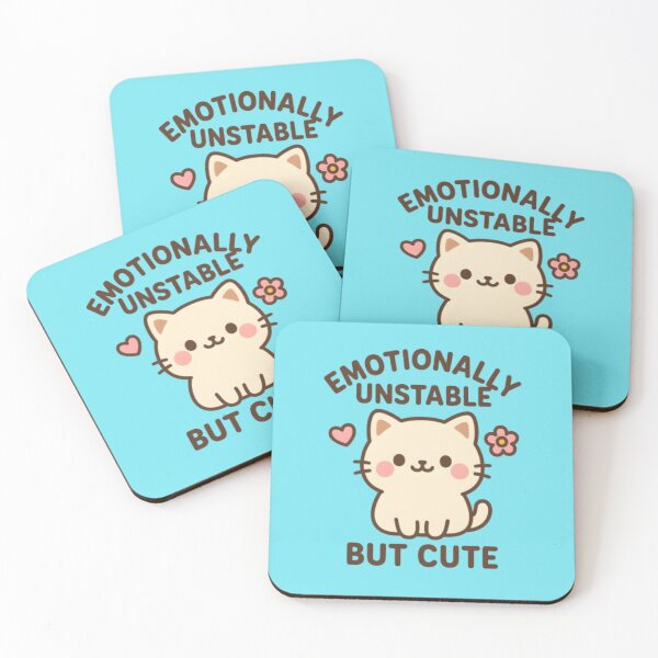 Item preview, Emotionally Unstable But Cute designed and sold by Charisma Enigma.