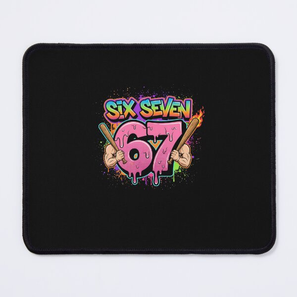 Item preview, Six Seven Baseball Ice Cream Drip 6 7 Meme Gen Alpha Slang designed and sold by facegm.
