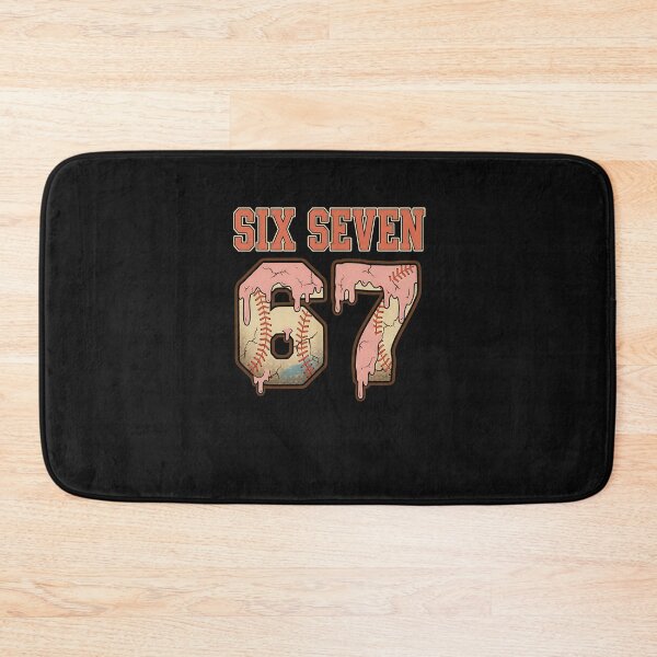 Item preview, Six Seven Baseball Ice Cream Drip 6 7 Meme Gen Alpha Slang designed and sold by facegm.