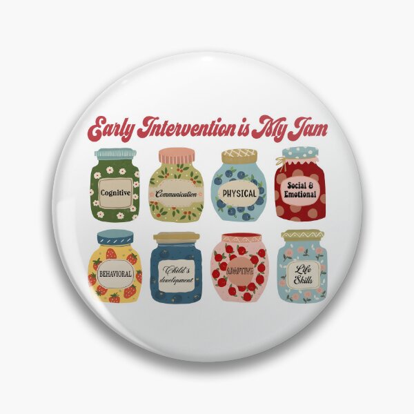 Item preview, Early Intervention is My Jam designed and sold by studionelloe.