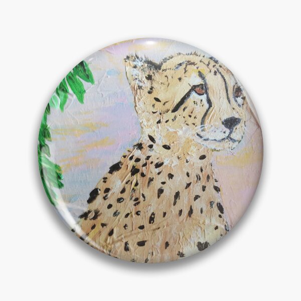 Item preview, Soft Leopard on a repurposed canvas  designed and sold by LindaPhelpsArt.