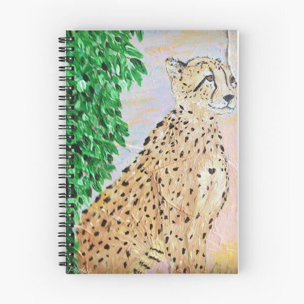 Item preview, Soft Leopard on a repurposed canvas  designed and sold by LindaPhelpsArt.