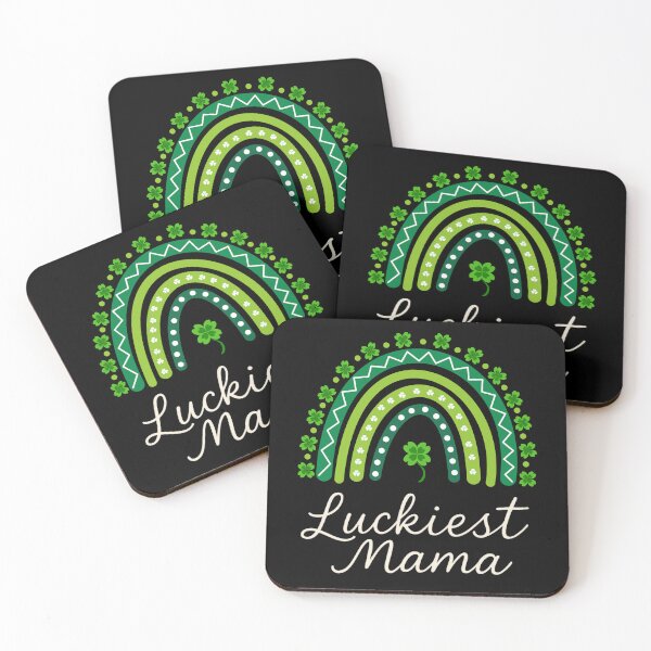 Item preview, One Lucky Mama – St. Patrick’s Day 2026 – Lucky Charm for Moms – Rainbow Clover – Blessed Irish Mama – St Paddy’s Celebration Gift for Mom  designed and sold by SlocifieShop.