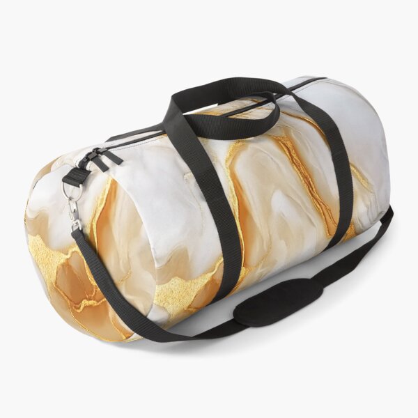 Item preview, Elegant Alabaster-White (Faux) Marble With Golden Veins designed and sold by DEC02.