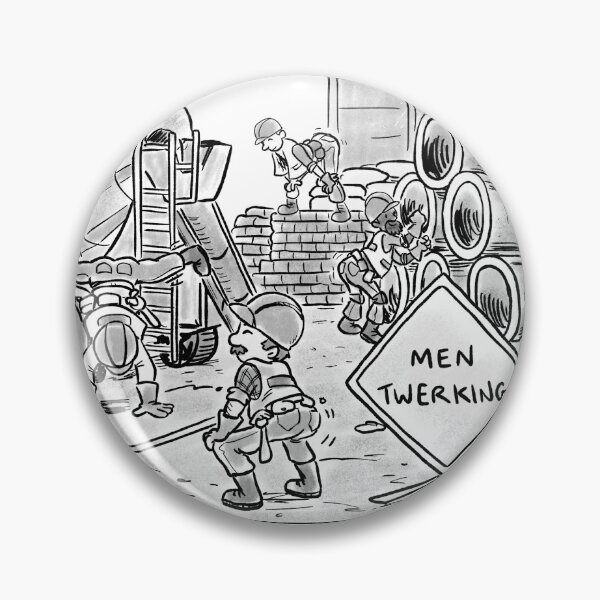 Item preview, Men At Twerk designed and sold by QuickiesComic.