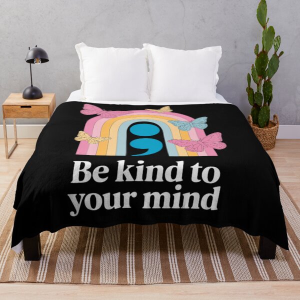 Item preview, Rainbow Be Kind To Your Mind Mental Health Matters designed and sold by HellD3vil-Art.