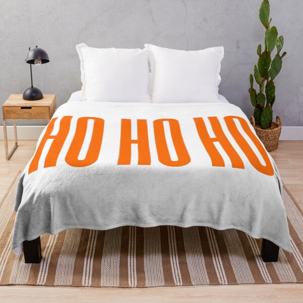 Item preview, Ho ho ho, Orange Santa Quotes designed and sold by Memes N Lore .
