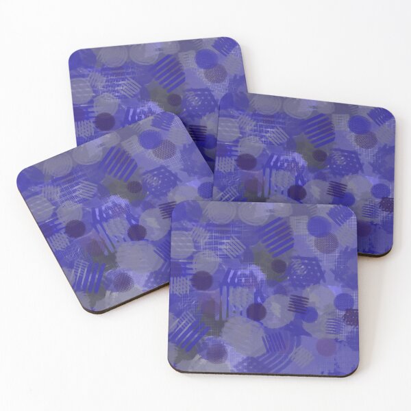 Item preview, Blue abstract designed and sold by Polky Art.
