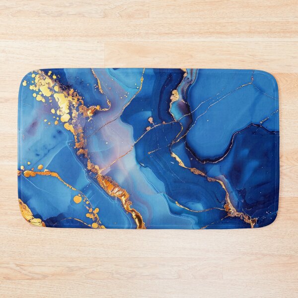 Item preview, Blue (Faux) Turquoise Marbled Art (Faux) Agate designed and sold by DEC02.