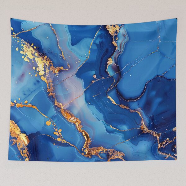 Item preview, Blue (Faux) Turquoise Marbled Art (Faux) Agate designed and sold by DEC02.