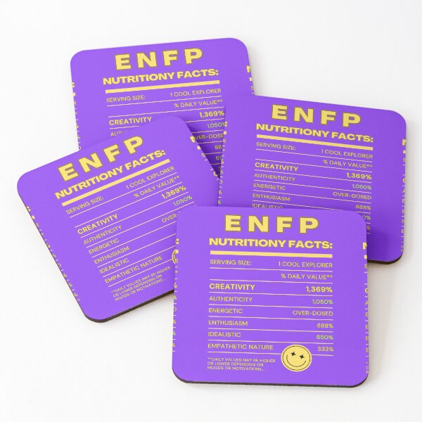 Item preview, ENFP NUTRITIONY FACTS: designed and sold by REALiTY WiTHiN.
