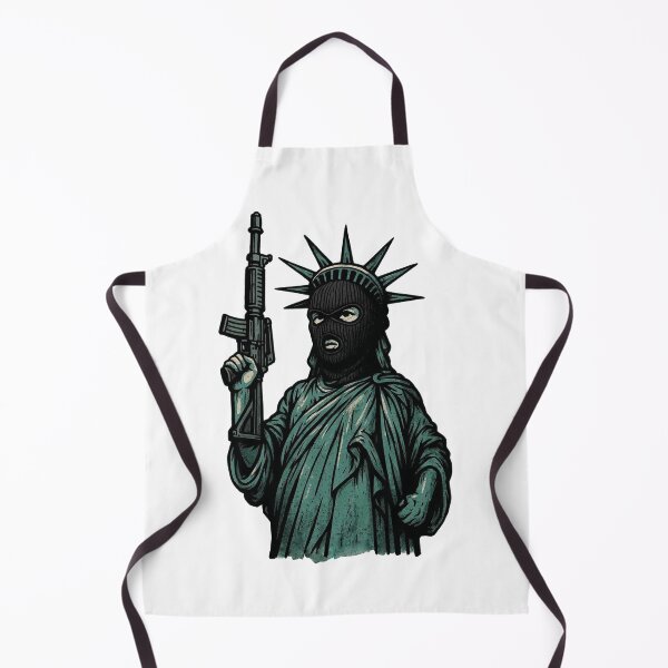 Item preview, Masked Liberty Street Art – Rebellious Statue of Freedom Design designed and sold by SeriouslyArtistical.