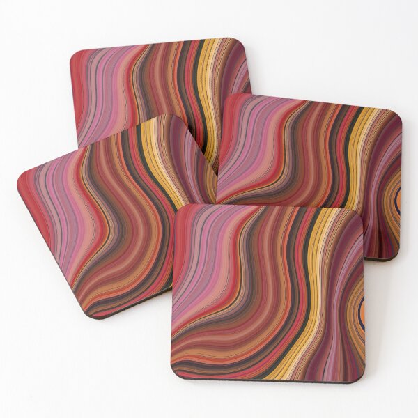 Item preview, Liquid Marbled Pattern In Red Yellow And Orange designed and sold by DEC02.