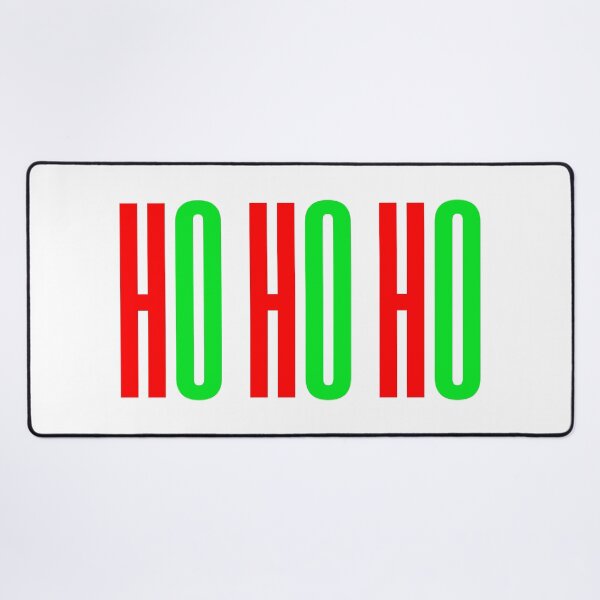 Item preview, Ho ho ho, Red and Green Santa Quotes designed and sold by Memes N Lore .