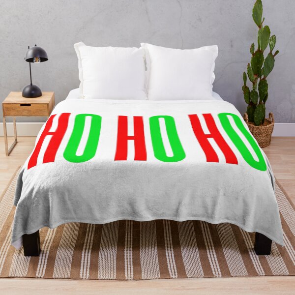 Item preview, Ho ho ho, Red and Green Santa Quotes designed and sold by Memes N Lore .