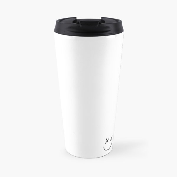 LT. smiley X face Travel Mug