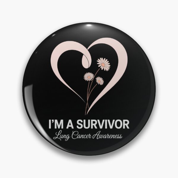Item preview, I'm a Survivor. Lung Cancer Awareness designed and sold by Moon-Ape.