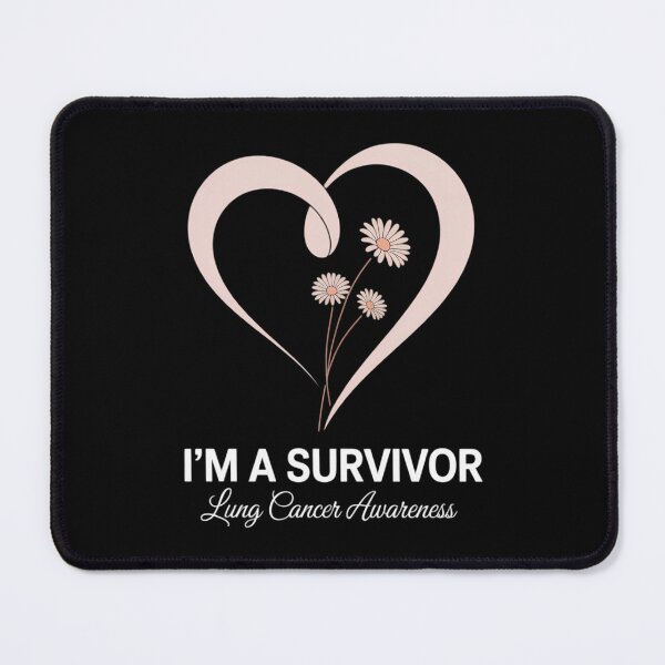 Item preview, I'm a Survivor. Lung Cancer Awareness designed and sold by Moon-Ape.