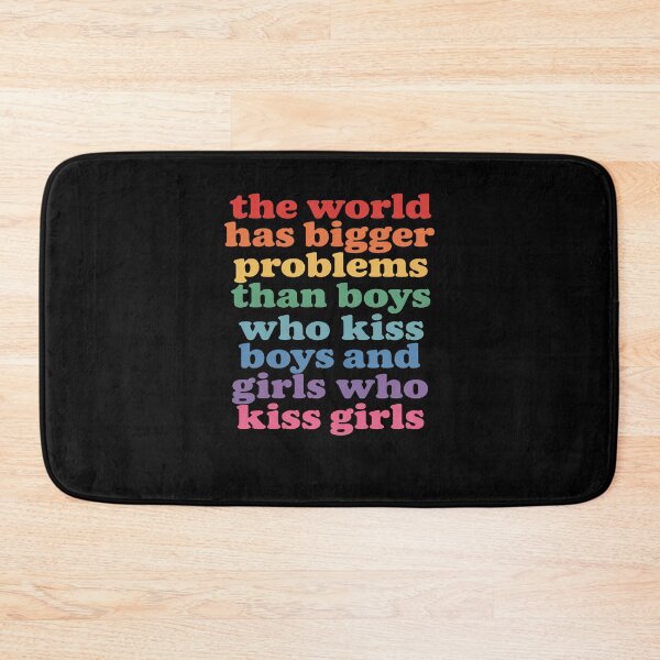 Item preview, The world has larger problems LGBT Gay Gay Pride designed and sold by DrewLeuschke.