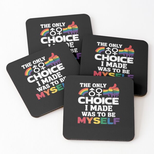 Item preview, The Only Choice I Made Was To Be Myself Queer Pride LGBT designed and sold by RayArmstrong.