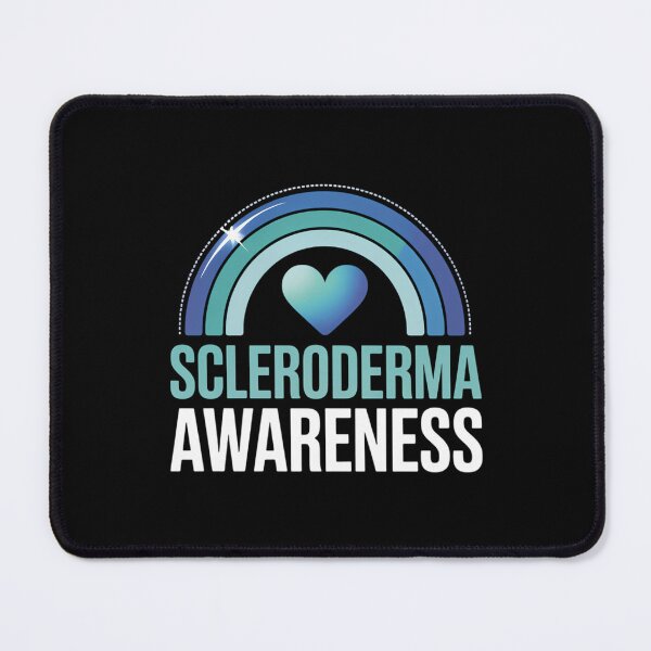 Item preview, Scleroderma Awareness Month Survivor Warrior Teal Ribbon designed and sold by HellD3vil-Art.