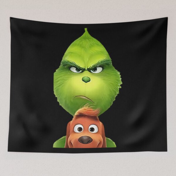 Item preview, Grinch – Funny Christmas Mood with Cute Dog Art designed and sold by mautinzreqatz.
