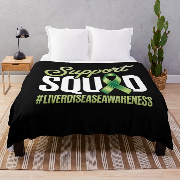 Item preview, Support Squad Liver Disease Awareness Fighting designed and sold by HellD3vil-Art.