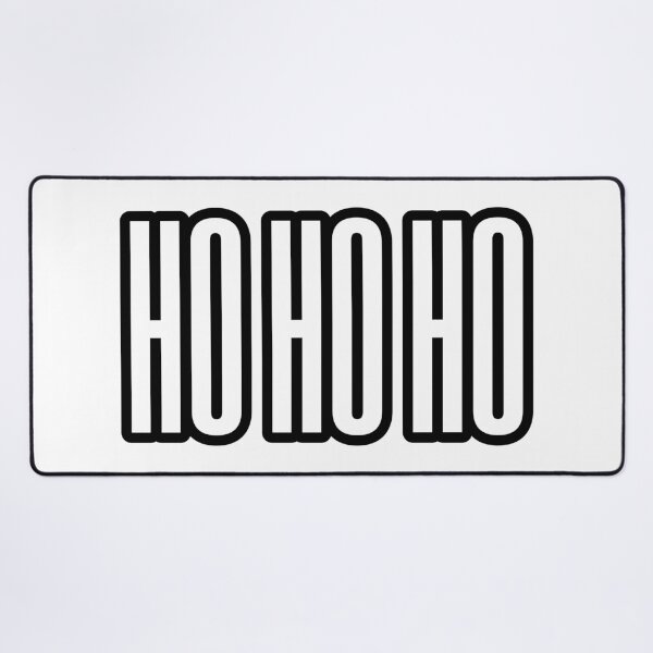 Item preview, Ho ho ho, Outlined Santa Quotes designed and sold by Memes N Lore .