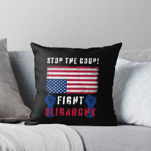 Item preview, Stop The Coup Fight Oligarchy designed and sold by studionelloe.