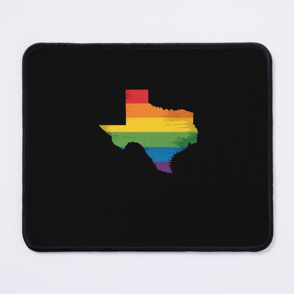 Item preview, Texas Map Gay Pride Rainbow Flag LGBT designed and sold by FranzFriesen.