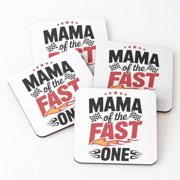 Item preview, Mama of The Fast One Car Racing Mom 1st Birthday Boy Party designed and sold by Moon-Ape.