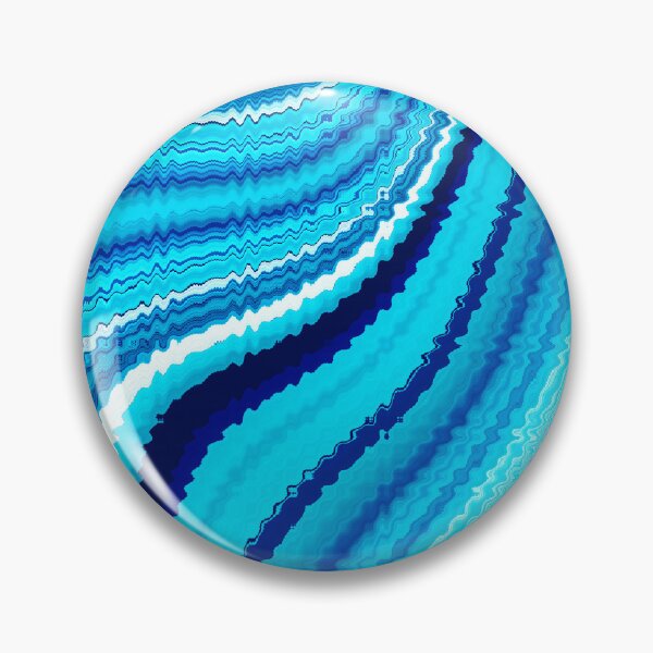 Item preview, Blue And White Liquid Marbled Swirls Wavy Design designed and sold by DEC02.