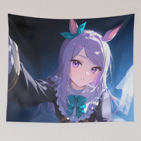 Item preview, Mejiro McQueen Regal Nighttime Outfit Uma Musume Pretty Derby Anime Girl designed and sold by Raslbazola.