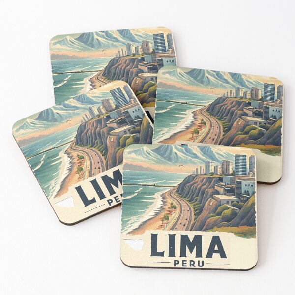 Item preview, Lima Peru Travel Art designed and sold by HaydenMillepied.