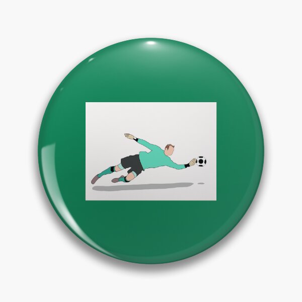Item preview, Fearless Goalkeeper designed and sold by HasifArtCollection.