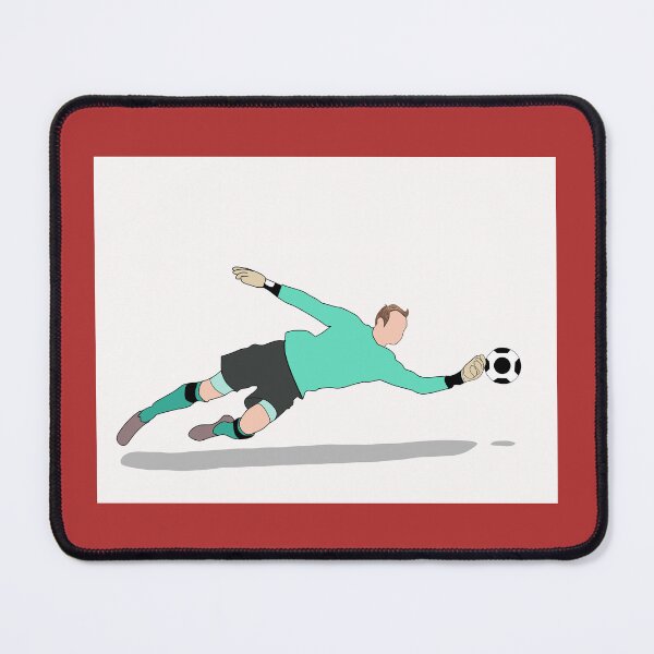Item preview, Fearless Goalkeeper designed and sold by HasifArtCollection.