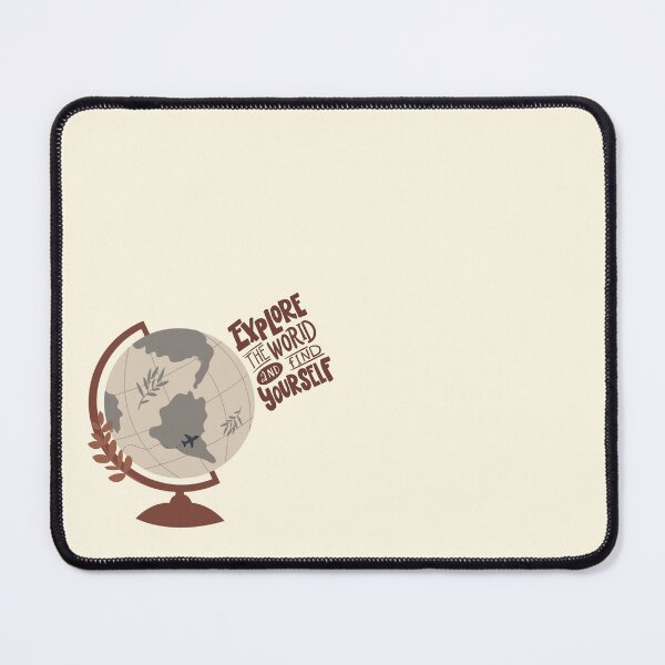 Item preview, Exploring the world quote designed and sold by andrasdesignssss.