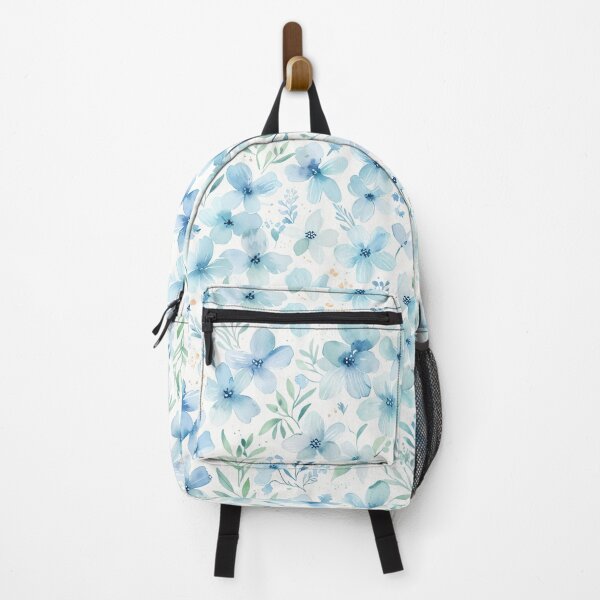 Item preview, Small Blue Flower Pattern designed and sold by CoolPixels.
