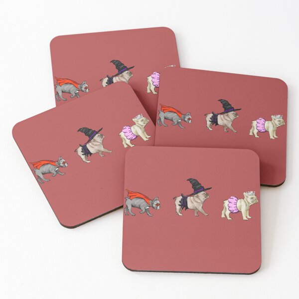 Item preview, French bulldogs in costumes designed and sold by The French Potato .
