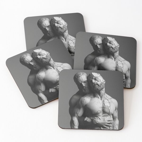 Item preview, Gay Couple Statue  designed and sold by BeautyofMasc.