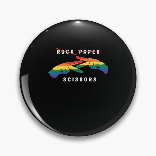 Item preview, Rock Paper Scissors Funny Lesbian Pride LGBT designed and sold by RayArmstrong.