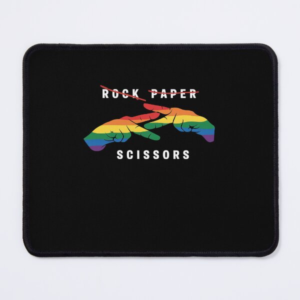 Item preview, Rock Paper Scissors Funny Lesbian Pride LGBT designed and sold by RayArmstrong.