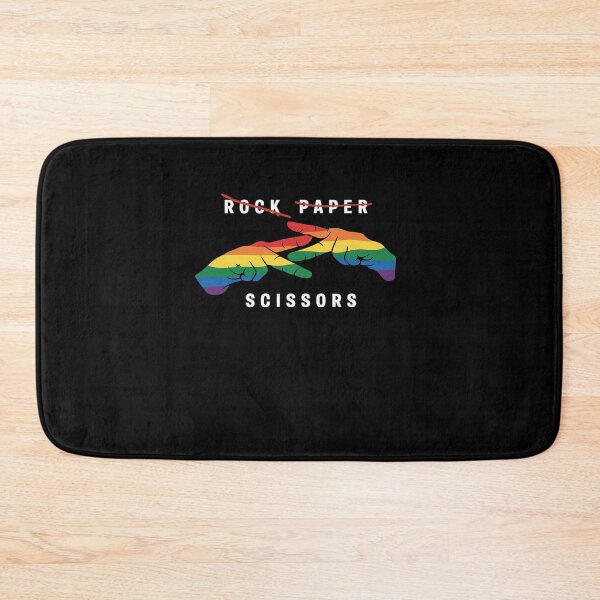 Item preview, Rock Paper Scissors Funny Lesbian Pride LGBT designed and sold by RayArmstrong.