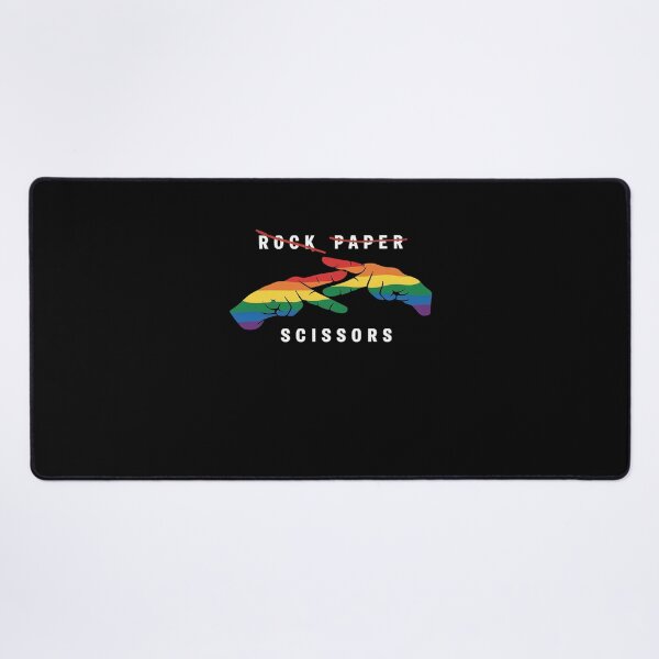 Item preview, Rock Paper Scissors Funny Lesbian Pride LGBT designed and sold by RayArmstrong.