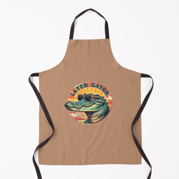 Item preview, Later Gator Retro Sunset Alligator Crocodile Funny Pun Vintage Design designed and sold by AOG-DESIGNS.
