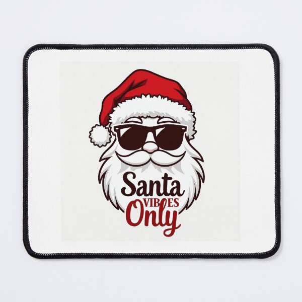 Item preview, Santa Vibes Only | Cool Santa Christmas T-Shirt Design | Funny Holiday Gift designed and sold by Rockz-Fashion.