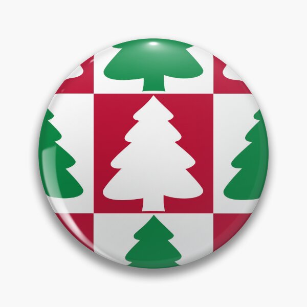 Item preview, Retro Mod Christmas Trees in Red, Green and White designed and sold by MellowCat.