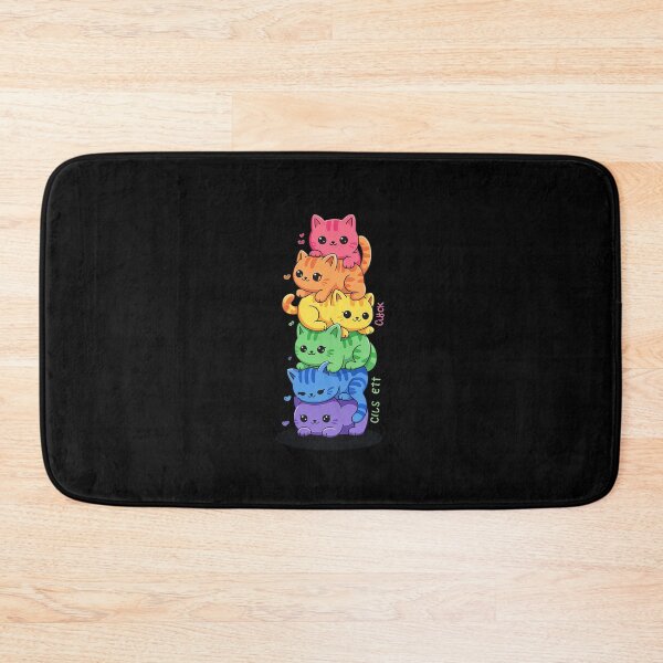 Item preview, Rainbow Gay Pride Cat LGBT Cute Cats LGBTQ Ally designed and sold by RayArmstrong.